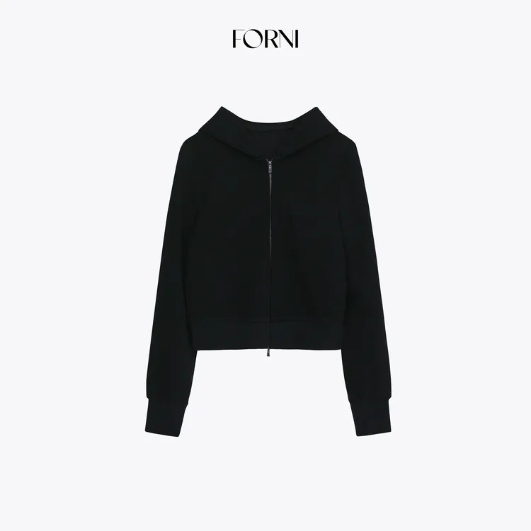 9月25日11:00新品 FORNI 慢跑套装 连帽卫衣短裤蕾丝半身裙三件套