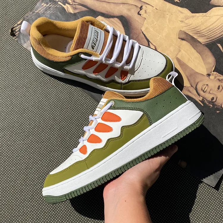 中年男鞋运动休闲鞋百搭复古潮鞋原创爆款学生板鞋情侣鞋运动鞋子