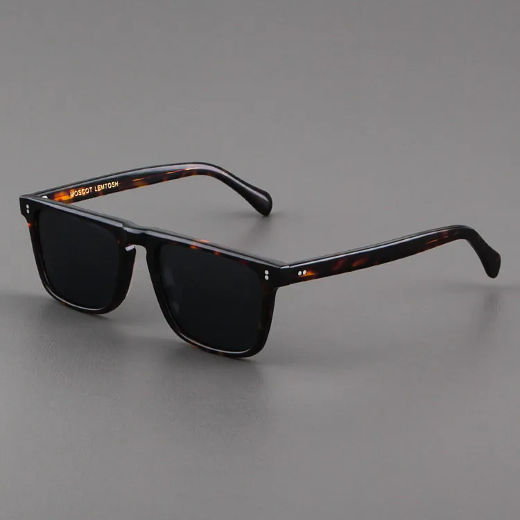 MOSCOT LEMTOSH眼镜男士款复古方形玳瑁框太阳镜偏光板材墨镜女潮