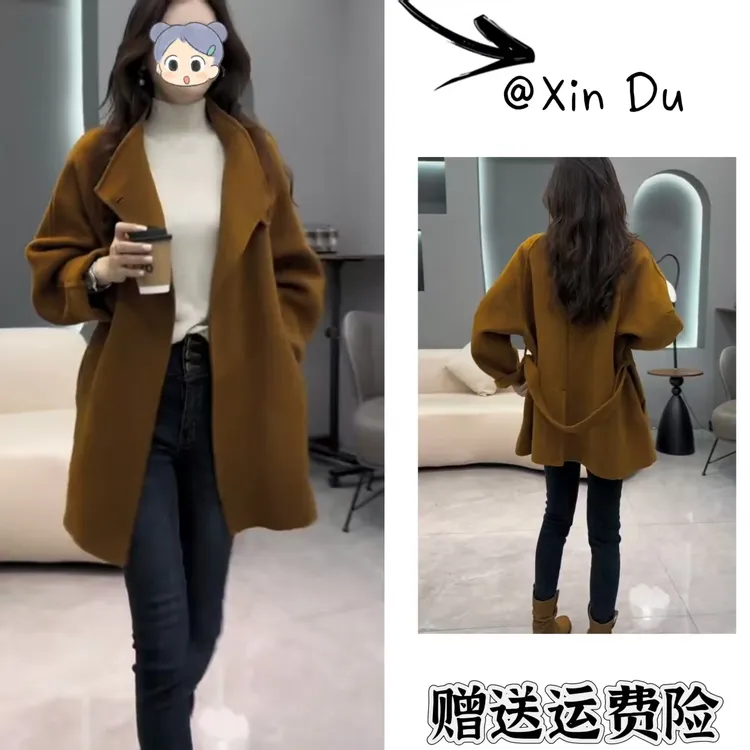 2025秋季新款时尚显瘦气质女士网红洋气外套百搭款D23752