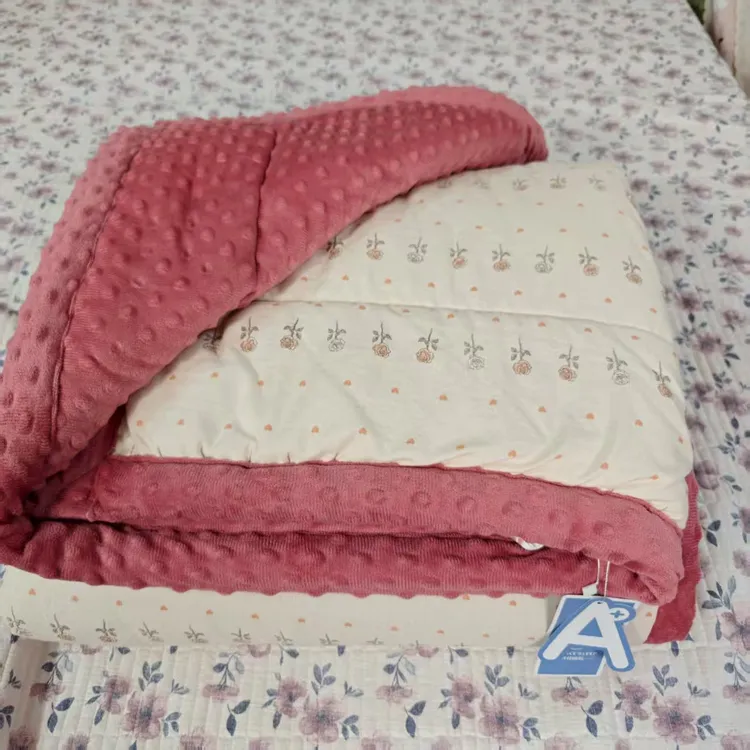 安抚豆豆保暖加厚春秋大豆被子单人可机学生宿舍双人宿舍空调被