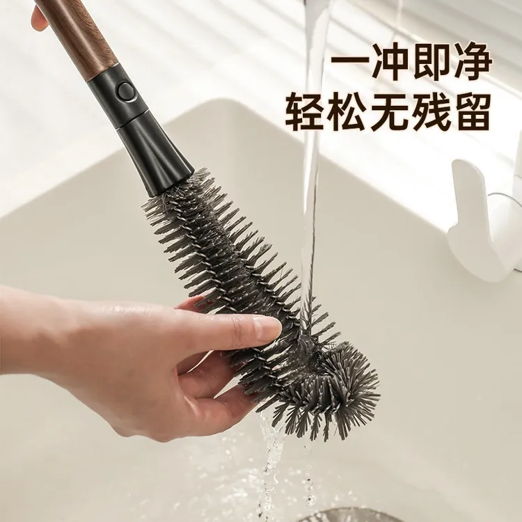 新款二合一清洁刷家用缝隙刷奶瓶破壁机可弯曲刷多功能杯刷奶嘴刷