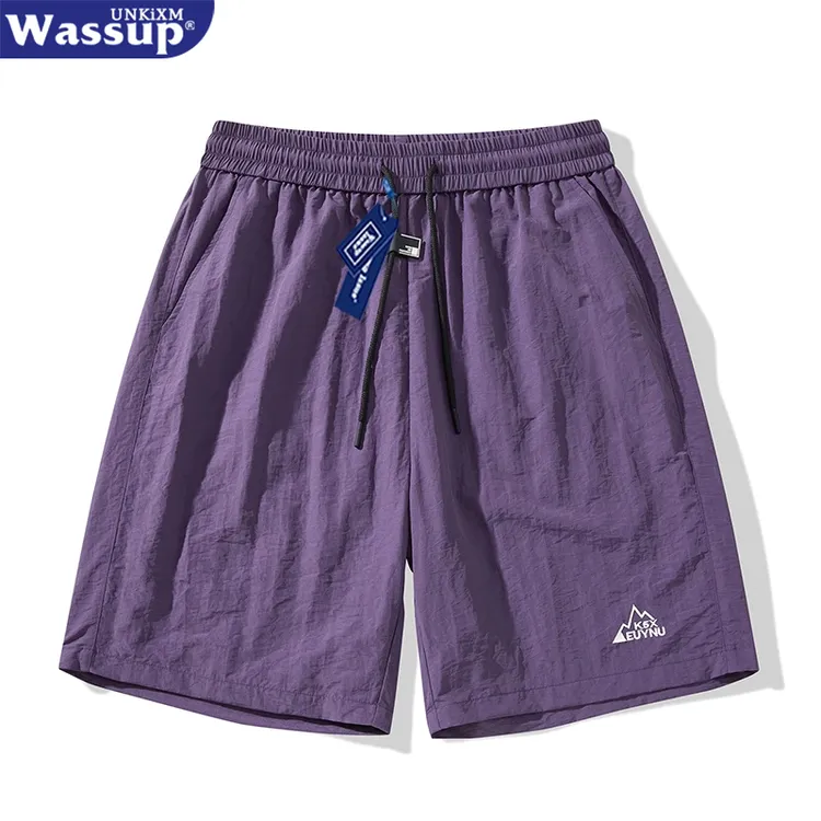 unkixmwassup多巴胺运动短裤男女2025新款夏季速干裤休闲裤五分裤