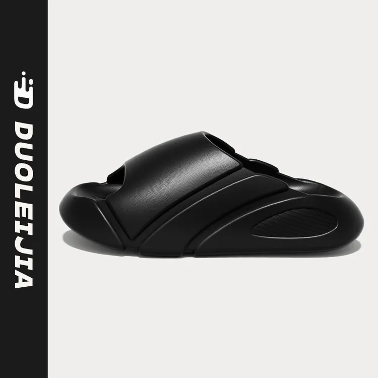 朵蕾家一字拖夏季男款2025新款浴室洗澡4.0cm软底不臭脚运动拖鞋