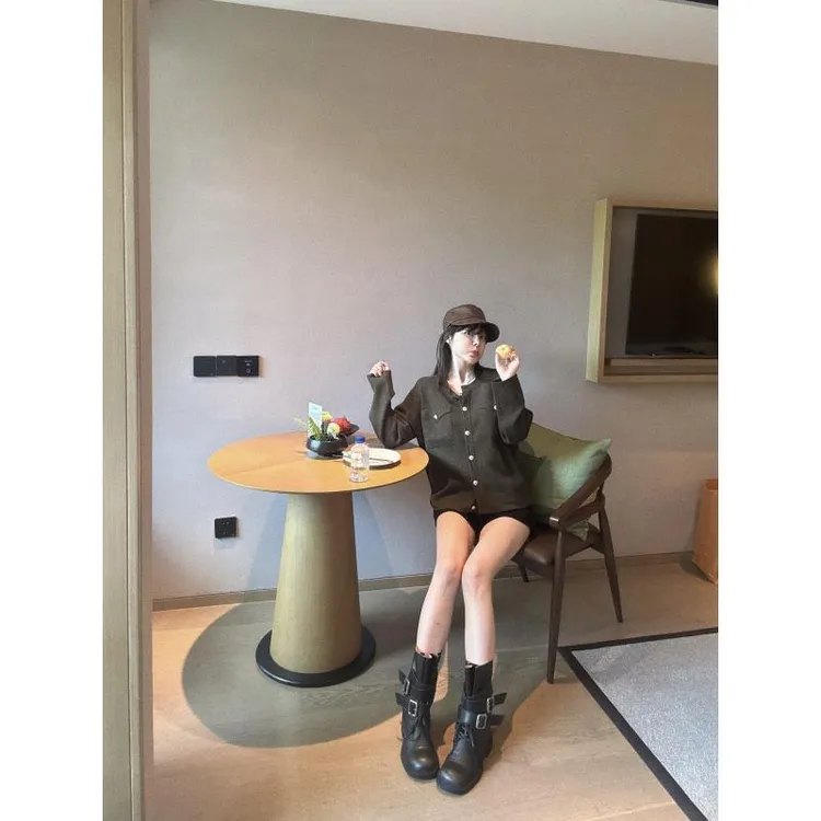 BETTER JOELY -【雾色织梦】时尚简约百搭外套短款休闲通勤风LL6072