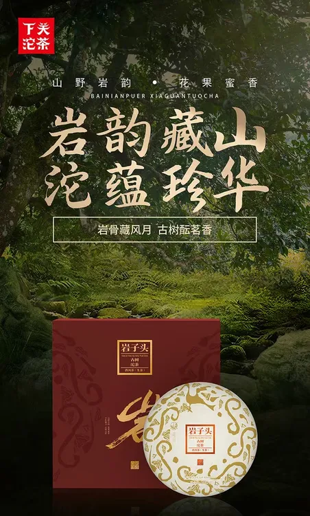 2025年下关岩子头古树沱茶280克普洱生茶