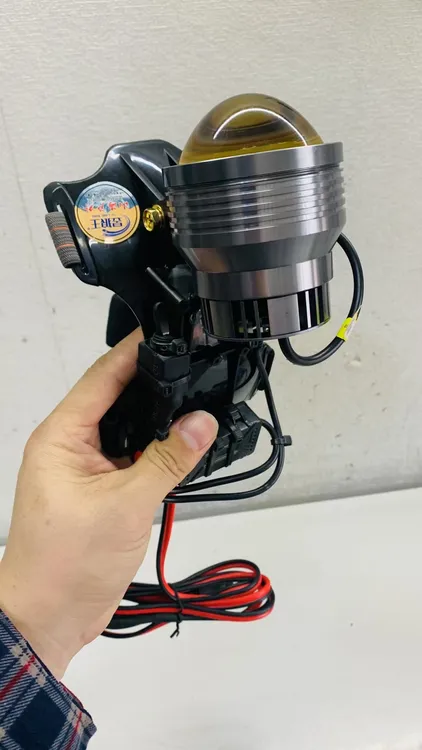 山海户外70瓦激光炮聚光远射头灯轻便舒适黄光黄白光可选