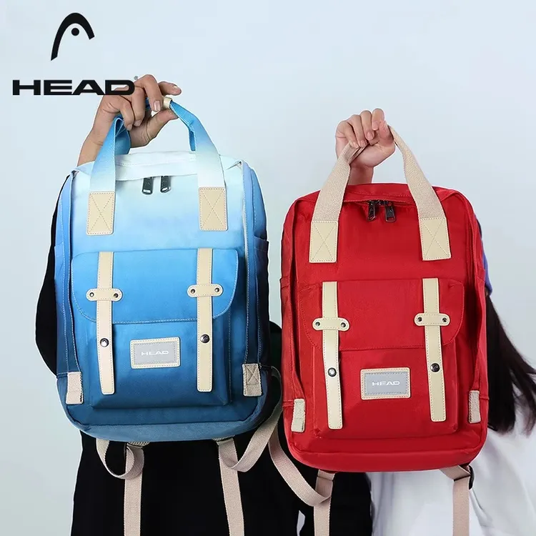 HEAD/海德 情侣款电脑包女生大学生防泼水大容量轻便男士双肩背包