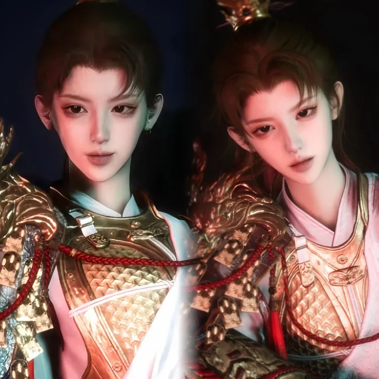 萧策安 以少年意 燕云十六声捏脸女设计含导入教程