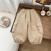 【朱鑫宇专属】男童裤子冬季百搭加绒加厚裤童装BMD23627