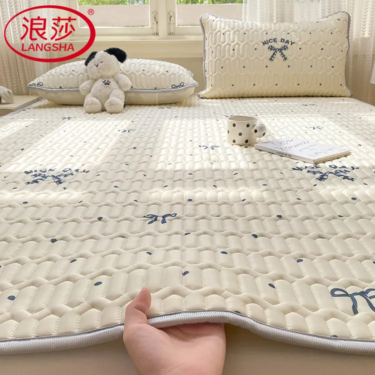 LangSha/浪莎乳胶凉席夏天2025新款冰丝席子学生宿舍单人可折叠席