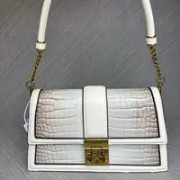 潮流新款鳄鱼纹单肩女包H017