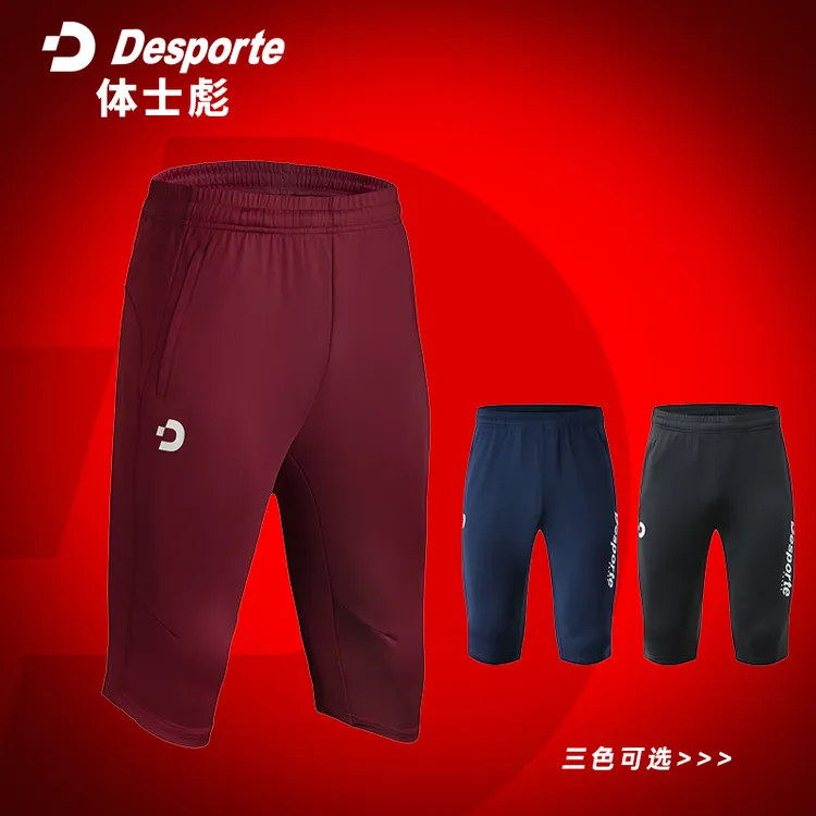 体士彪球员版短裤训练速干中裤男款训练裤体士彪训练服