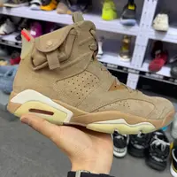 42码 二手95新 TS AJ6 卡其色 球鞋