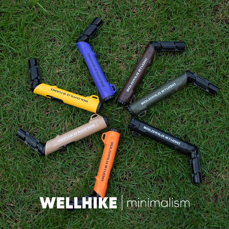 WELLHIKE户外 火折子防风打火机可充气烧烤明火战术风露营点火器