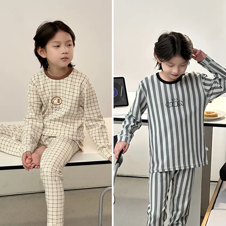【现货】宝宝睡衣春秋儿童家居服套装男童长袖长裤2025新款家居服