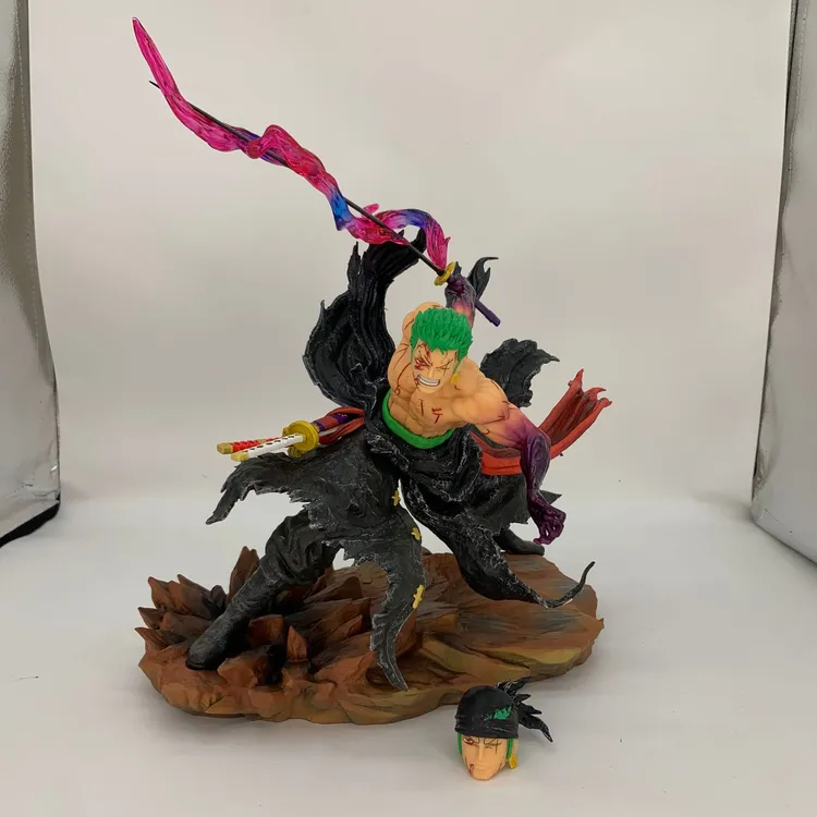 海贼王IU break系列 飘逸索隆 一刀流索隆双头雕模型摆件手办