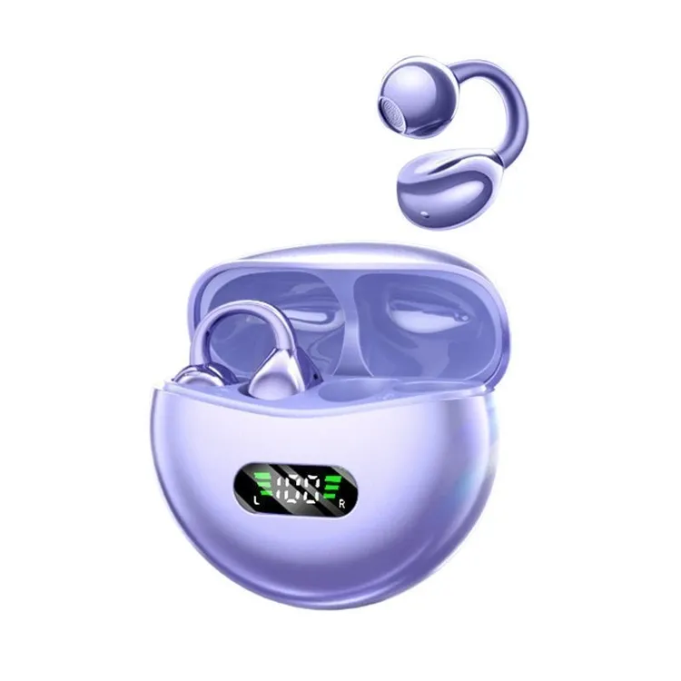 柏林之声2025新款无线蓝牙耳机骨传导不入耳夹耳式高音质运动专用