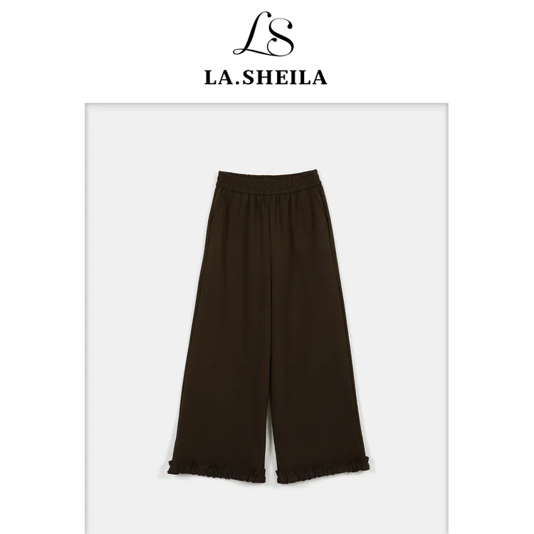 LA.Sheila 秋冬穿搭 加厚花苞裤253-KZ/0925-5813