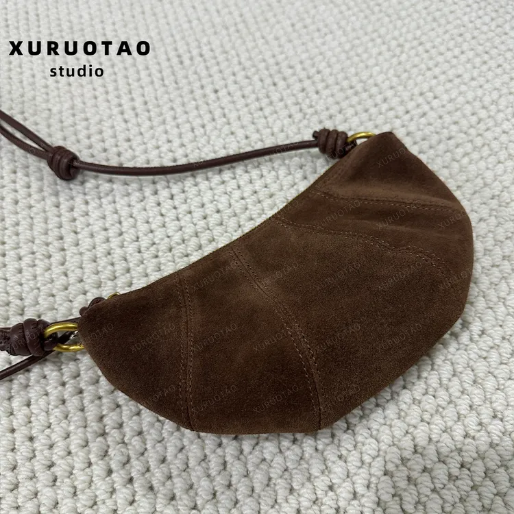 XURUOTAO【牛角包】100牛皮百搭气质高级时髦感单肩挎包 T6094