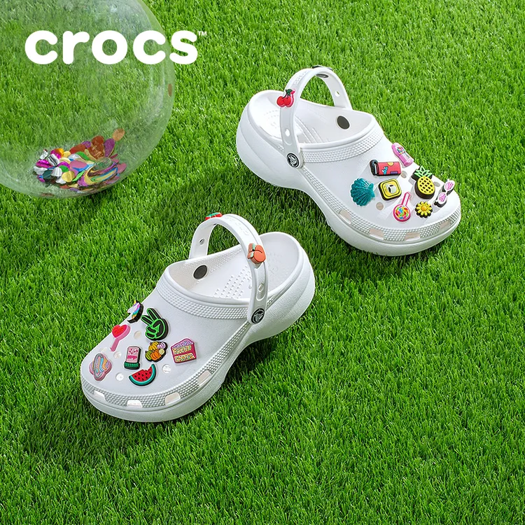 CROCS/卡骆驰【DIY云朵洞洞鞋-自选鞋花】轻奢沙滩鞋女鞋|206750