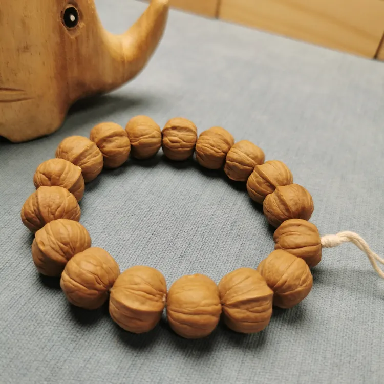 【核玩家-元宝金瓜】大尺寸猴头高成熟度原皮原色手串