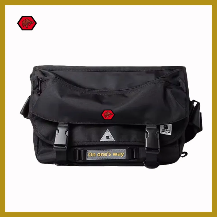 petalent猛犸工装单肩斜挎包男包骑行跨包机能邮差包大容量背包男