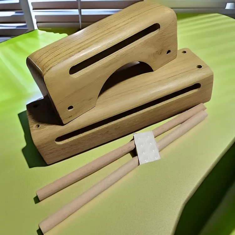 高音戏曲专用板戏曲梆子梆子乐器广东梆子木鱼角鱼打击乐器用品