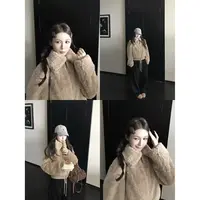 DYS“奶油泡芙”露丝同款原版甜美环保毛毛外套