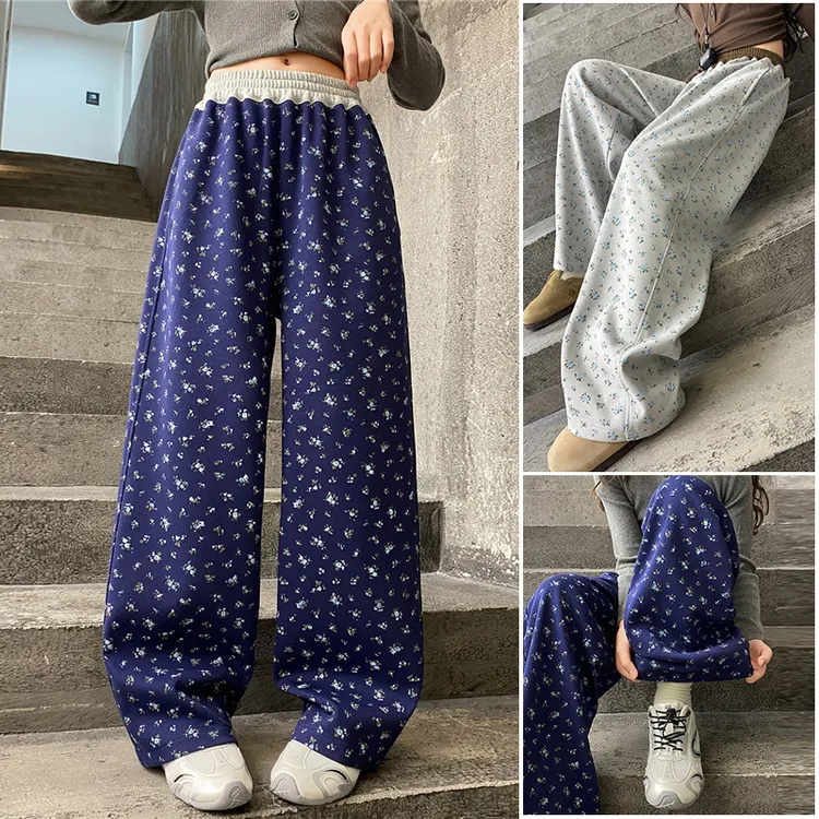 女童裤子春秋款2025新款6-12岁中大童网红洋气儿童秋装休闲弯刀裤