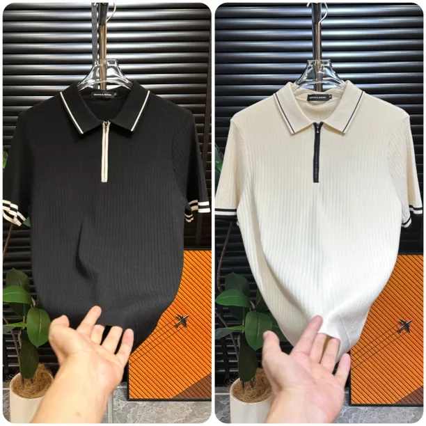 【清澈男装轻奢出品】LL9861/QINGCHE2025/高端欧货针织衫