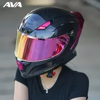 AVA吴磊同款摩托车头盔Light闪电全盔大尾翼碳纤维机车四季赛车