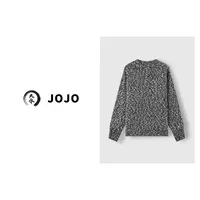 『大乔JoJo』【牛魔王】重磅牦牛绒花纱毛衣 百搭休闲保暖针织衫