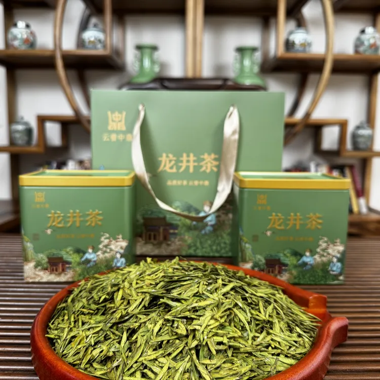 明前龙井茶 2025新茶 绿茶 豆香 鲜爽 耐泡！