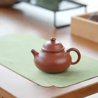 容天壶  全手工制作/朱泥/130毫升
