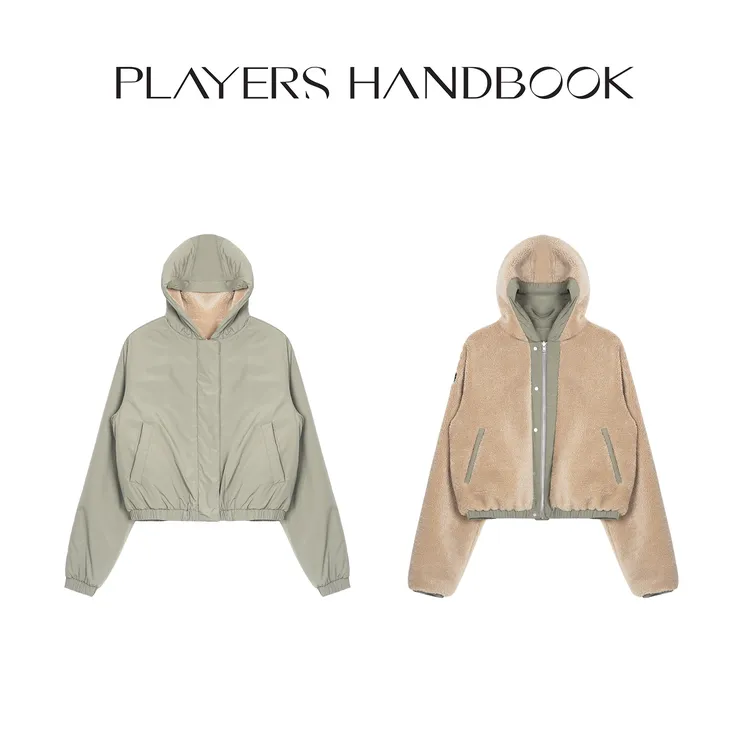 PH 《双面薄荷》冬日超暖毛绒时尚潮流百搭双面穿休闲外套 PH5109