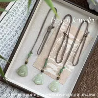 预售 和田玉佛公可调节木质项链 FK458 多样性发一颜色微差