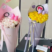 【V5佳佳】微醺系列鲜花花束质感包装纸
