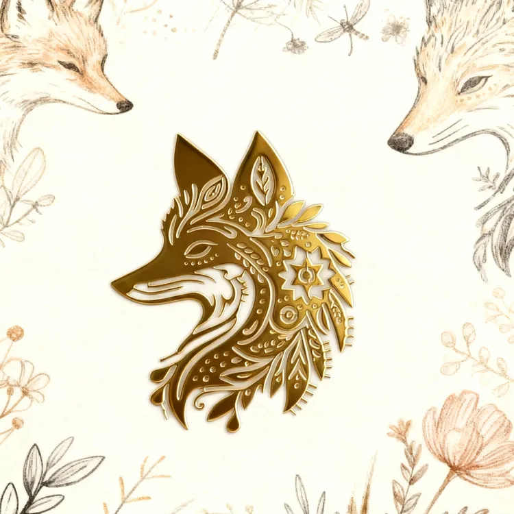 直播间专享贴纸链接小狐狸贴纸拍一发二，新店宠粉