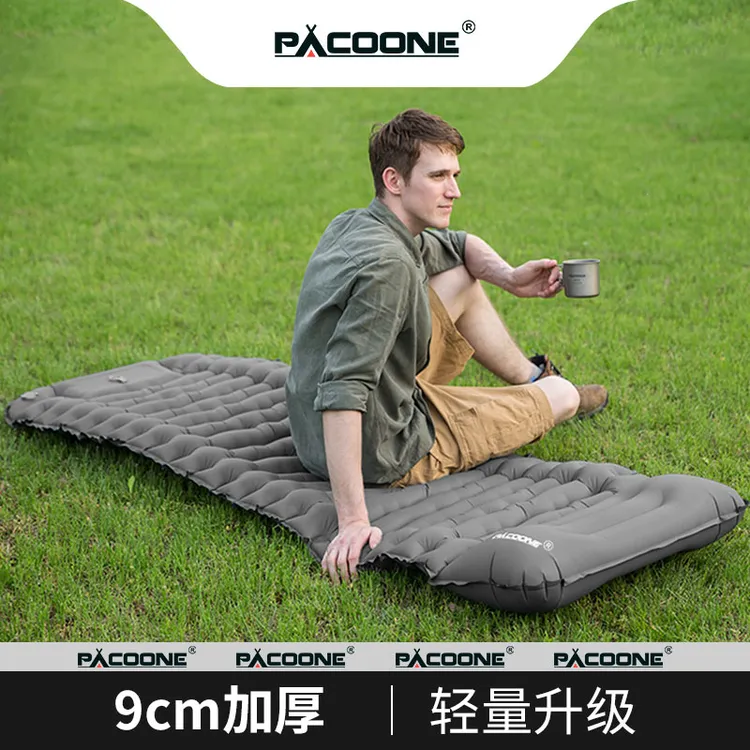 PACOONE充气床垫帐篷户外露营睡垫加厚TPU单人床垫便携野外防潮垫