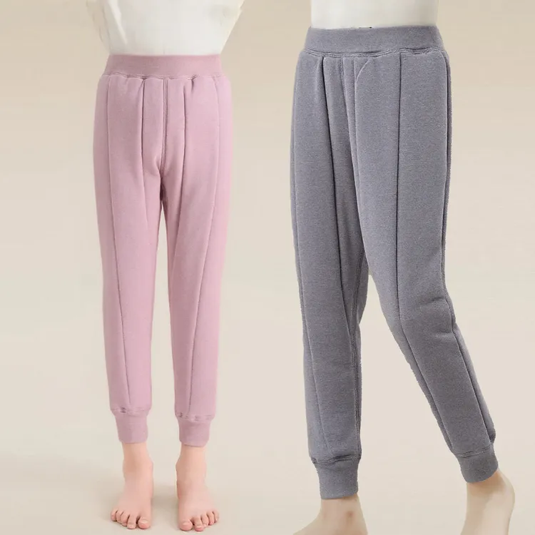 02【儿童加绒加厚】保暖棉裤男女童校服神器冬季中大童内穿秋冬棉裤