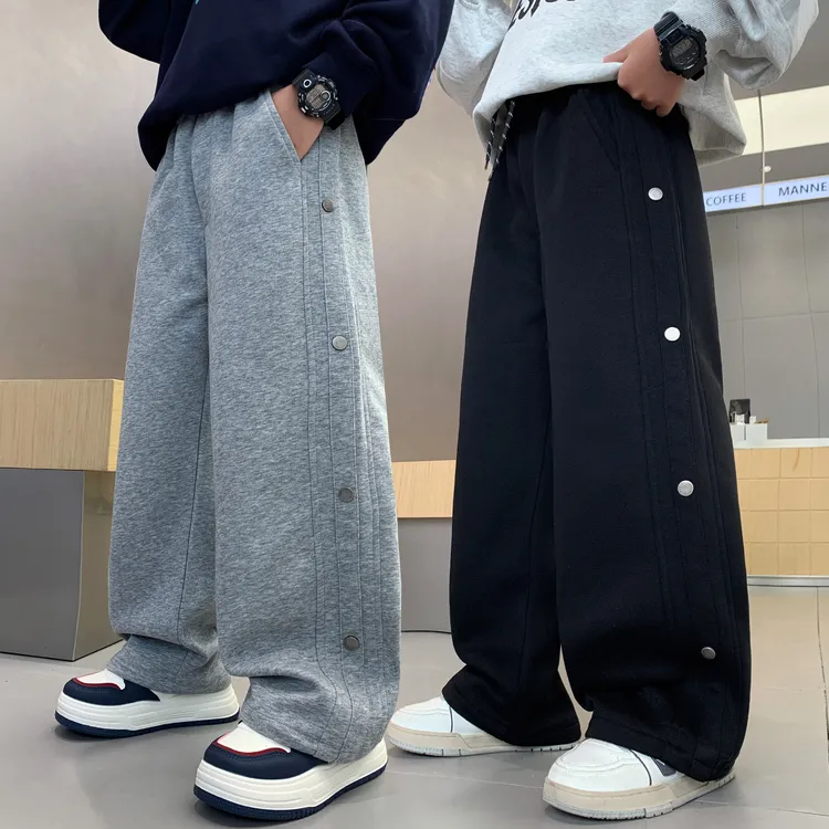 男童裤子春秋中大童秋季休闲裤2025新款秋装男孩炸街儿童运动裤潮