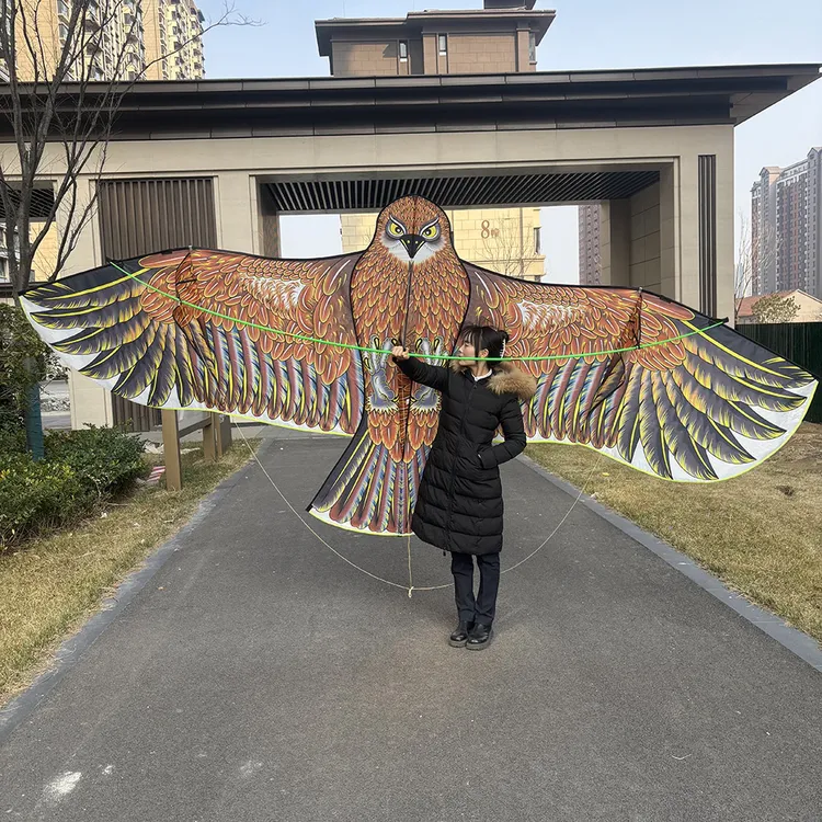 4.2米巨型(三提线)大老鹰风筝凯夫拉线大型成人大人专用潍坊高端