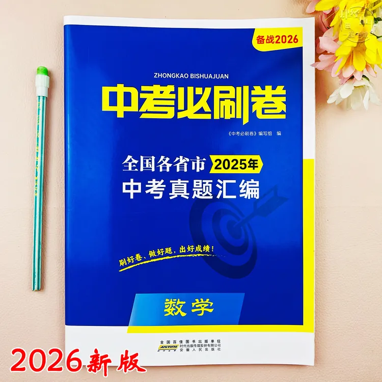 2026新版数学中考真题试卷数学中考必刷卷中考复习资料初三考试卷