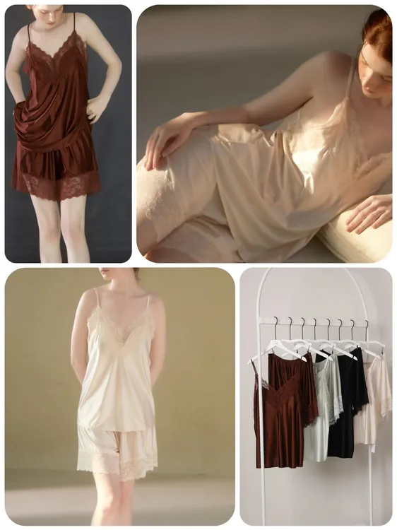 【月光纱集合】丝滑垂感睡衣套装2092/2096/2097/2095