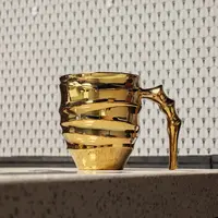 BAANG 野餐杯系列马克杯镜面金色