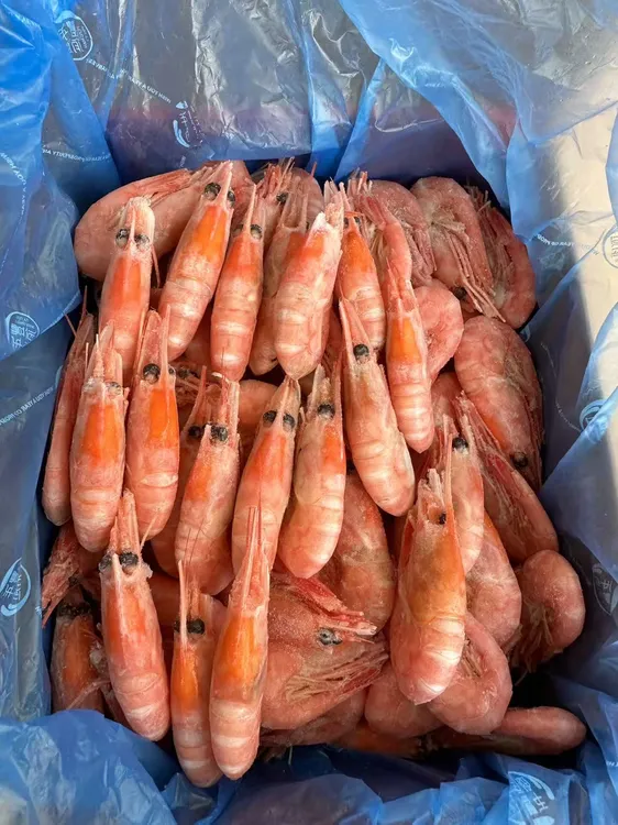 郑州发货  精选北极甜虾头籽 3斤/盒 解冻即食