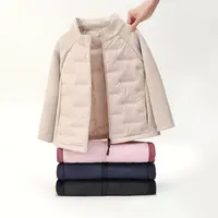 小菲特新款儿童棉外套内穿外穿时尚百搭秋冬款女男童校服神器