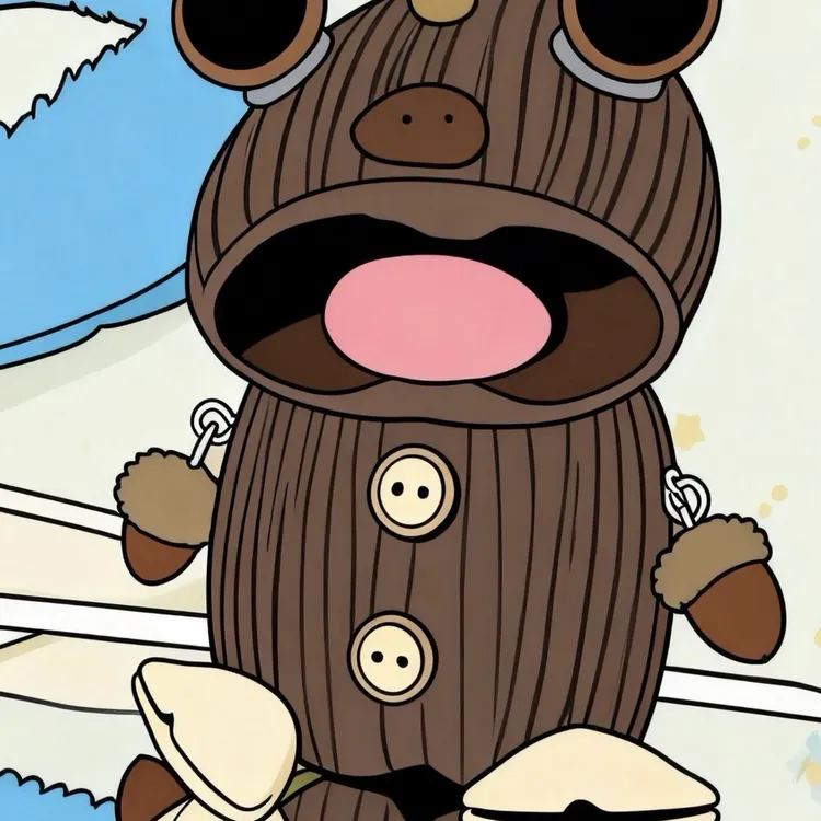 兔刀乐果壳DIY创意纯手工可爱小物件