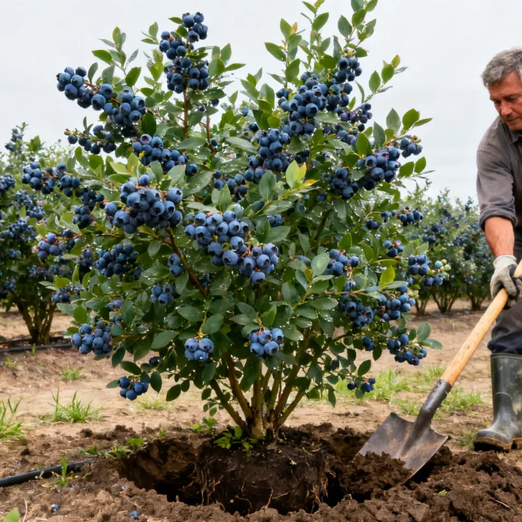 大果蓝莓苗南北方种植